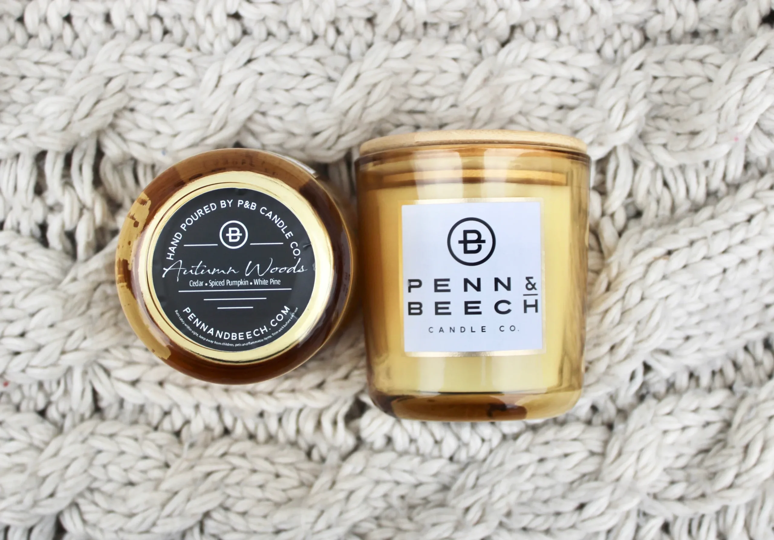 Autumn Woods Scented Candle